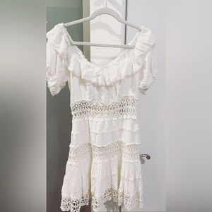 Free people floral Lace dress